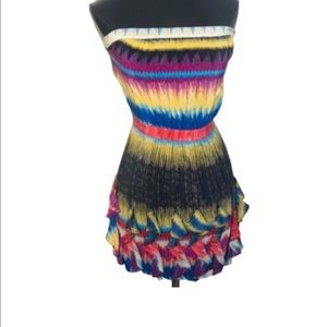 Twelfth St by Cynthia Vincent Silk Strapless dress